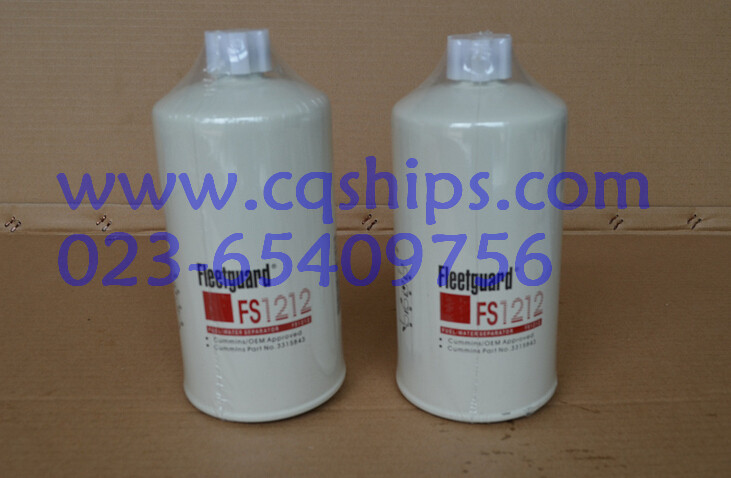 康明斯濾清器 FS1212弗列加油水分離濾芯3315843